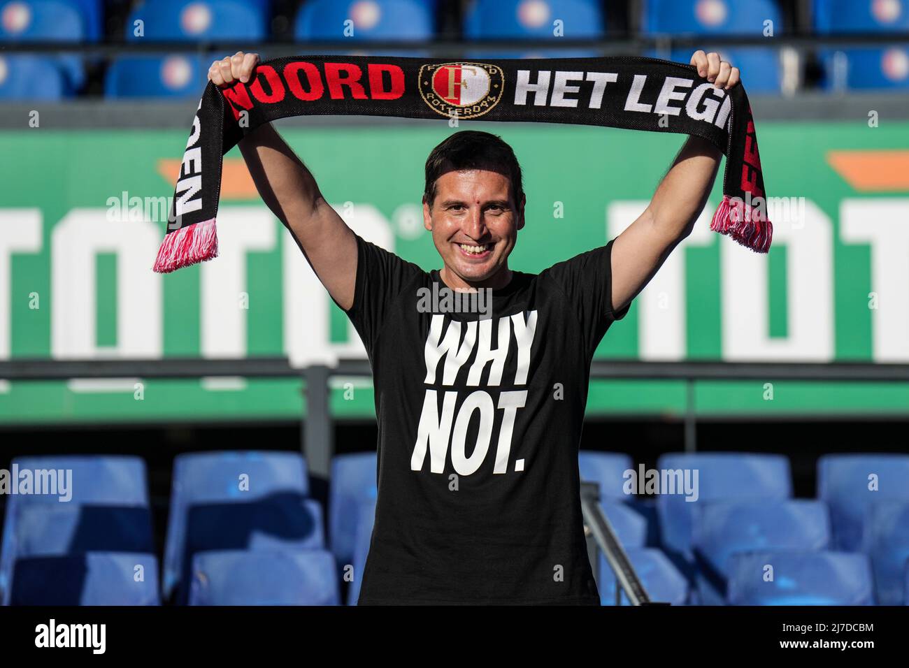 Rotterdam, Netherlands. 8 May 2022, Rotterdam - Ignacio Ostertag El Bombastico during the match between Feyenoord v PSV at Stadion Feijenoord de Kuip on 8 May 2022 in Rotterdam, Netherlands. (Box to Box Pictures/Yannick Verhoeven) Stock Photo