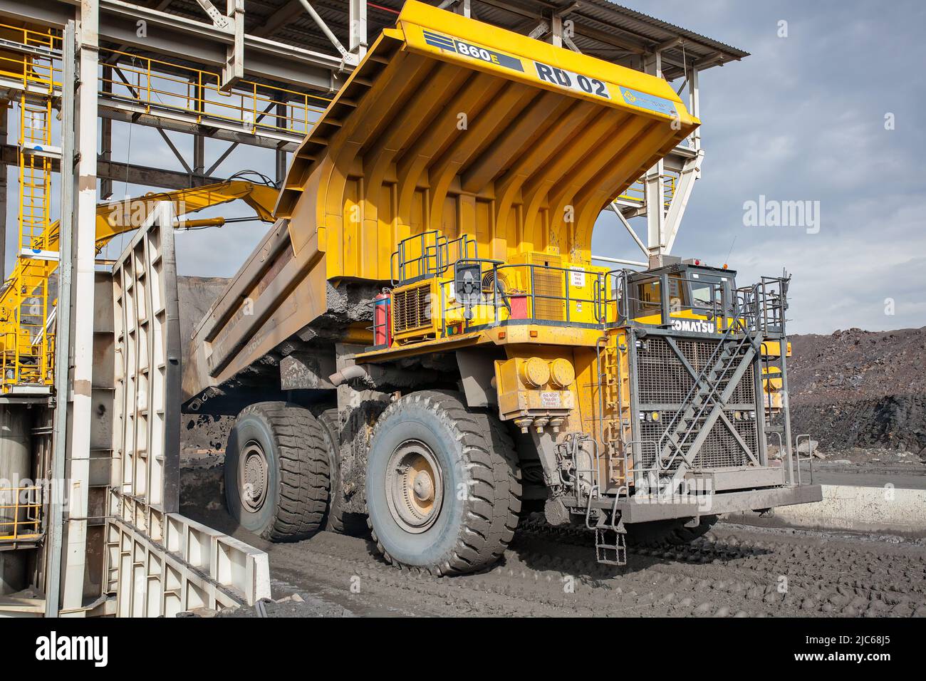 First Quantum Minerals copper operation, Zambia. Stock Photo