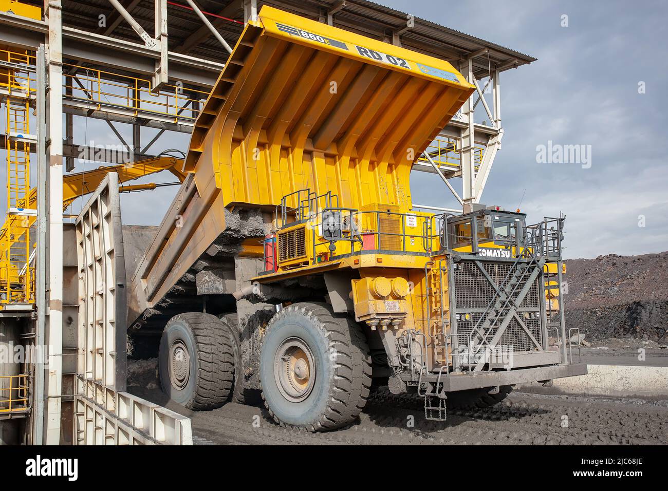 First Quantum Minerals copper operation, Zambia. Stock Photo