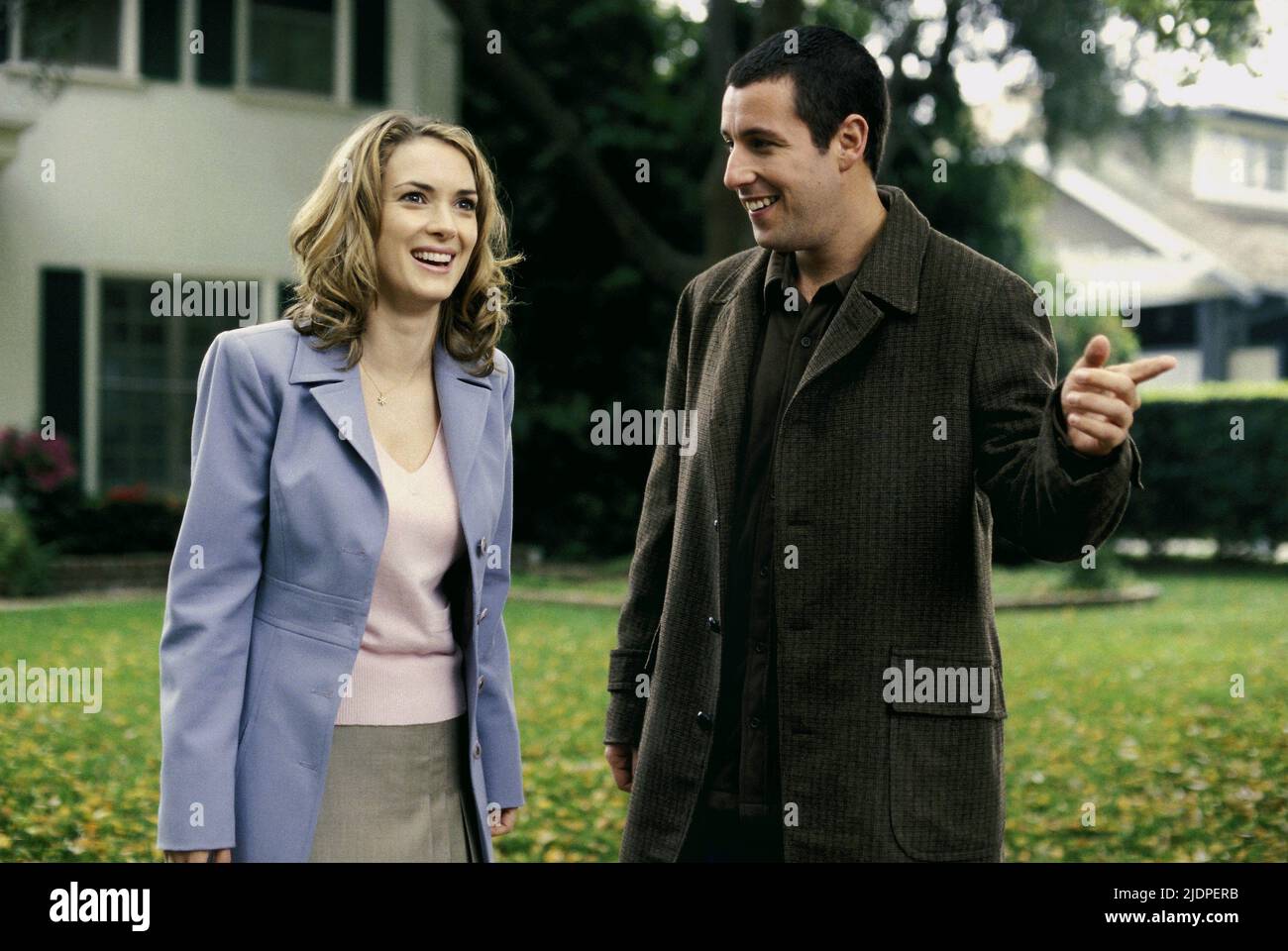 RYDER,SANDLER, MR. DEEDS, 2002 Stock Photo