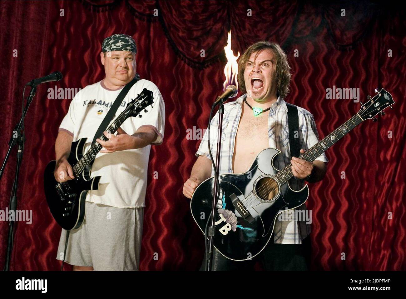 GASS,BLACK, TENACIOUS D IN THE PICK OF DESTINY, 2006 Stock Photo