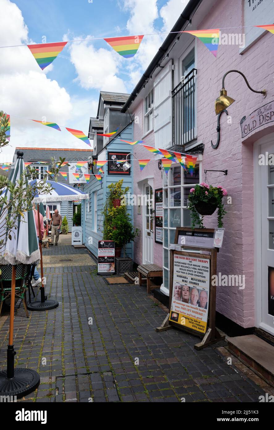 Views of Bright's Path Maldon Stock Photo