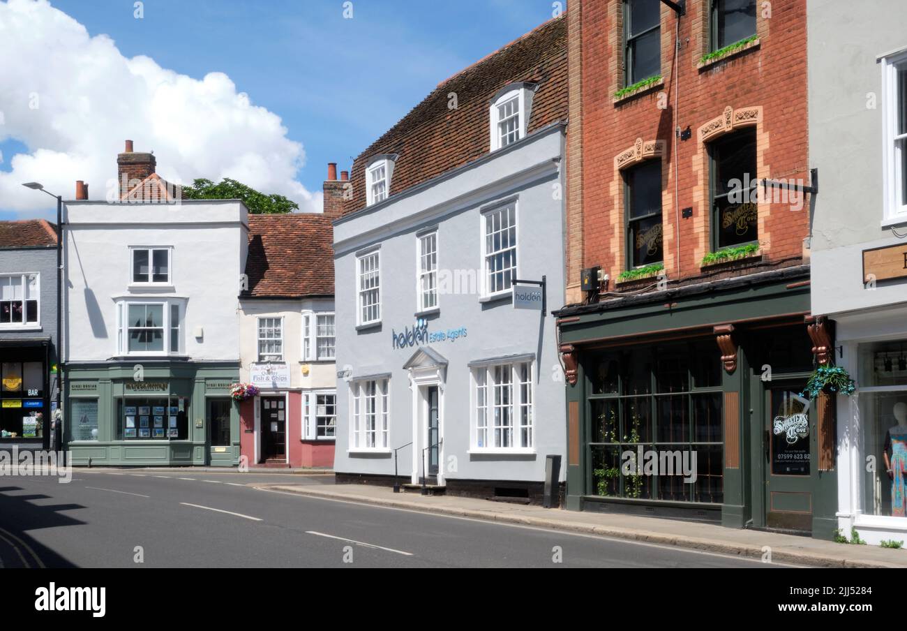 Maldon Essex street views Stock Photo