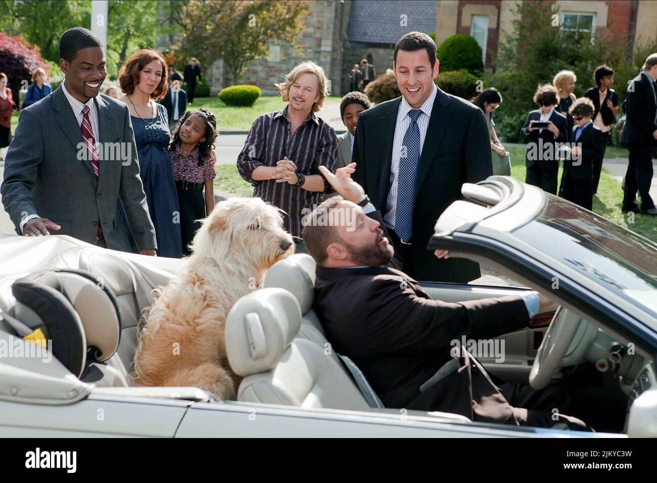 ROCK,RUDOLPH,SPADE,JAMES,SANDLER, GROWN UPS, 2010 Stock Photo