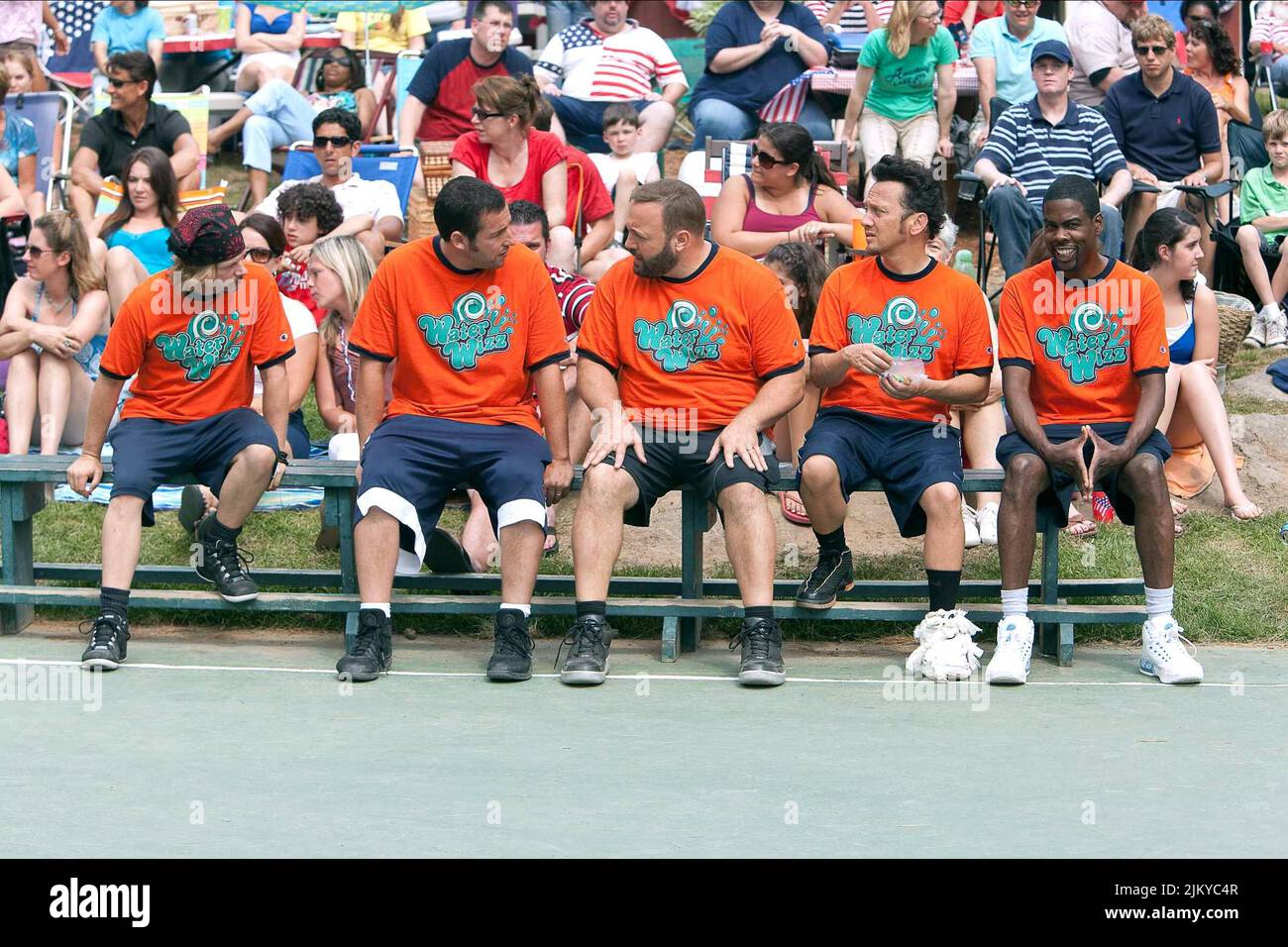 SPADE,SANDLER,JAMES,SCHNEIDER,ROCK, GROWN UPS, 2010 Stock Photo