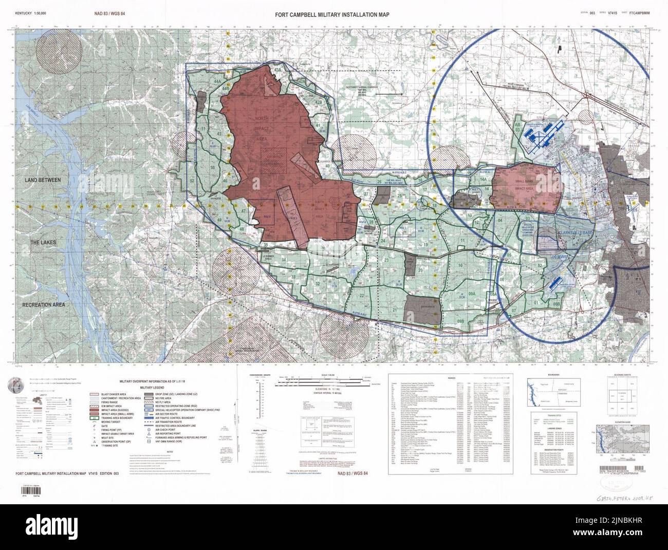 Fort Campbell Installation Map