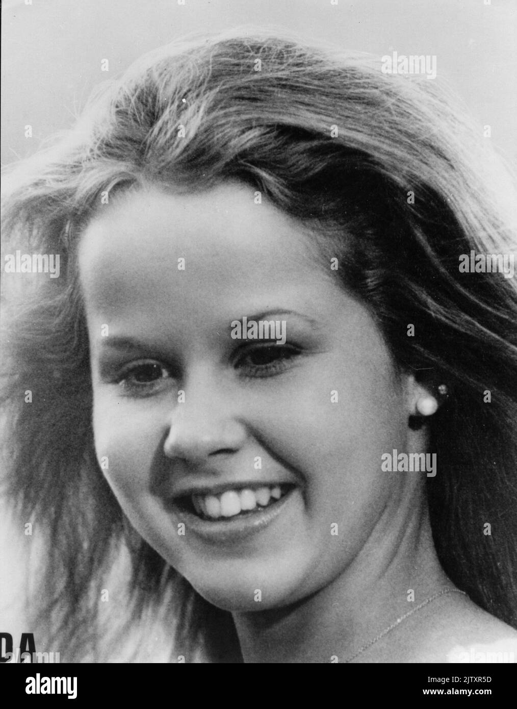 Linda Blair Portrait for 'The Exorcist' USA, 1973 Director: William Friedkin Stock Photo