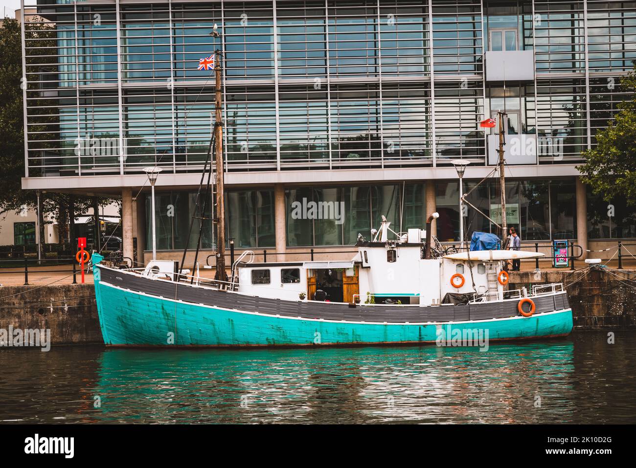 Harbourside in Bristol, United Kingdom Stock Photo