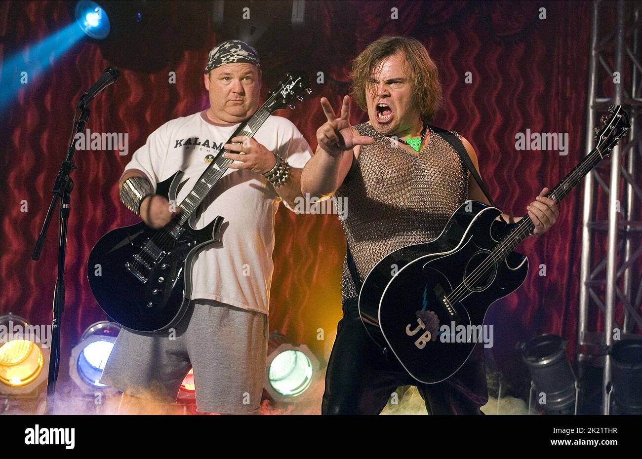 KYLE GASS, JACK BLACK, TENACIOUS D IN THE PICK OF DESTINY, 2006 Stock Photo