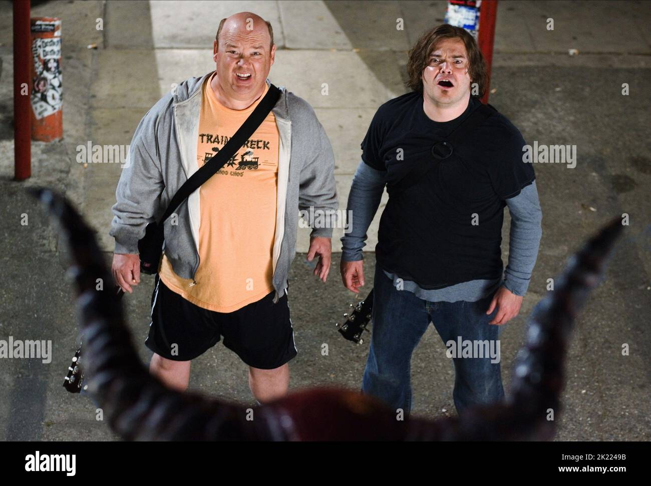 KYLE GASS, JACK BLACK, TENACIOUS D IN THE PICK OF DESTINY, 2006 Stock Photo