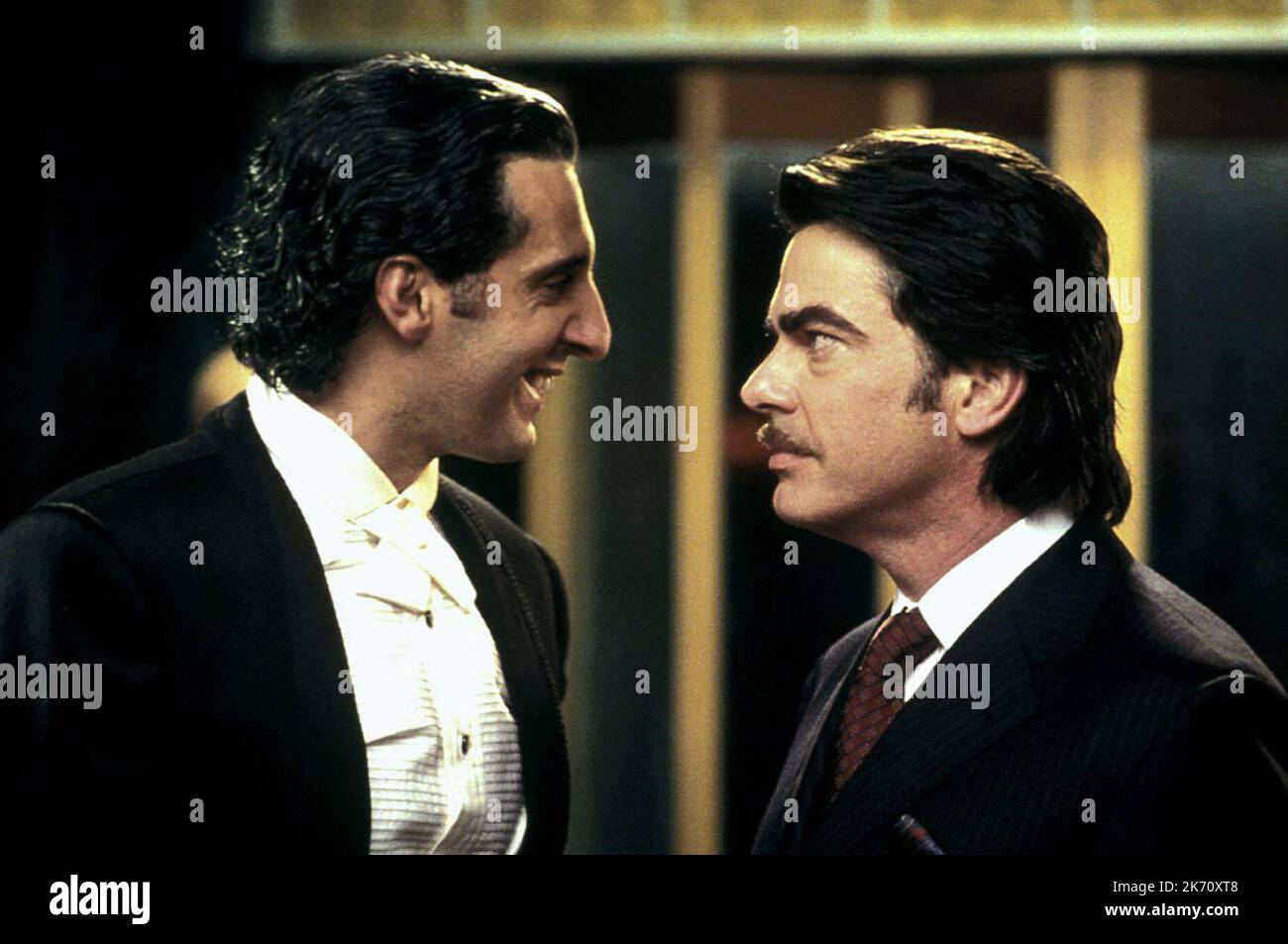 JOHN TURTURRO, PETER GALLAGHER, MR. DEEDS, 2002 Stock Photo