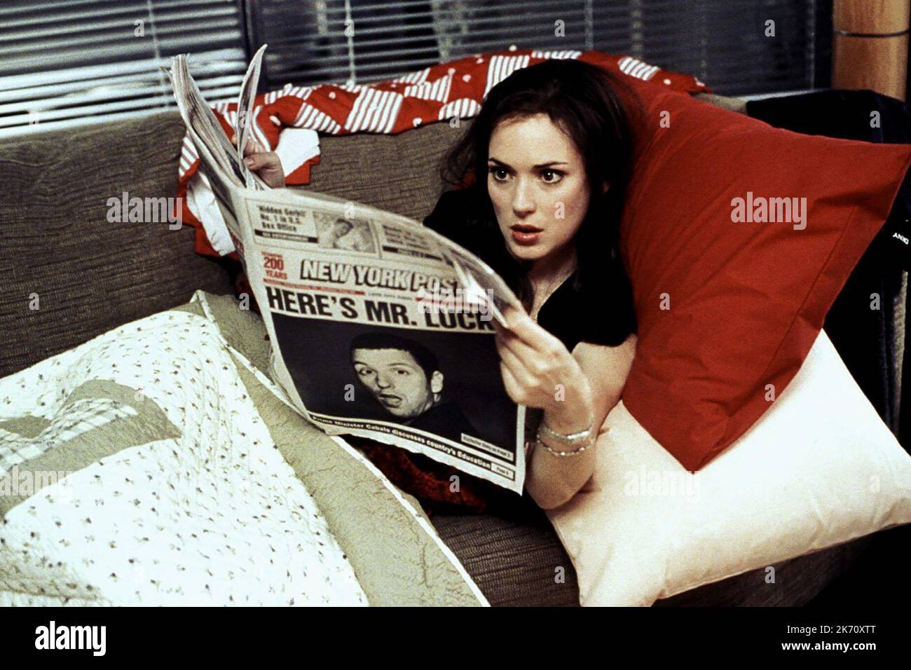 WINONA RYDER, MR. DEEDS, 2002 Stock Photo