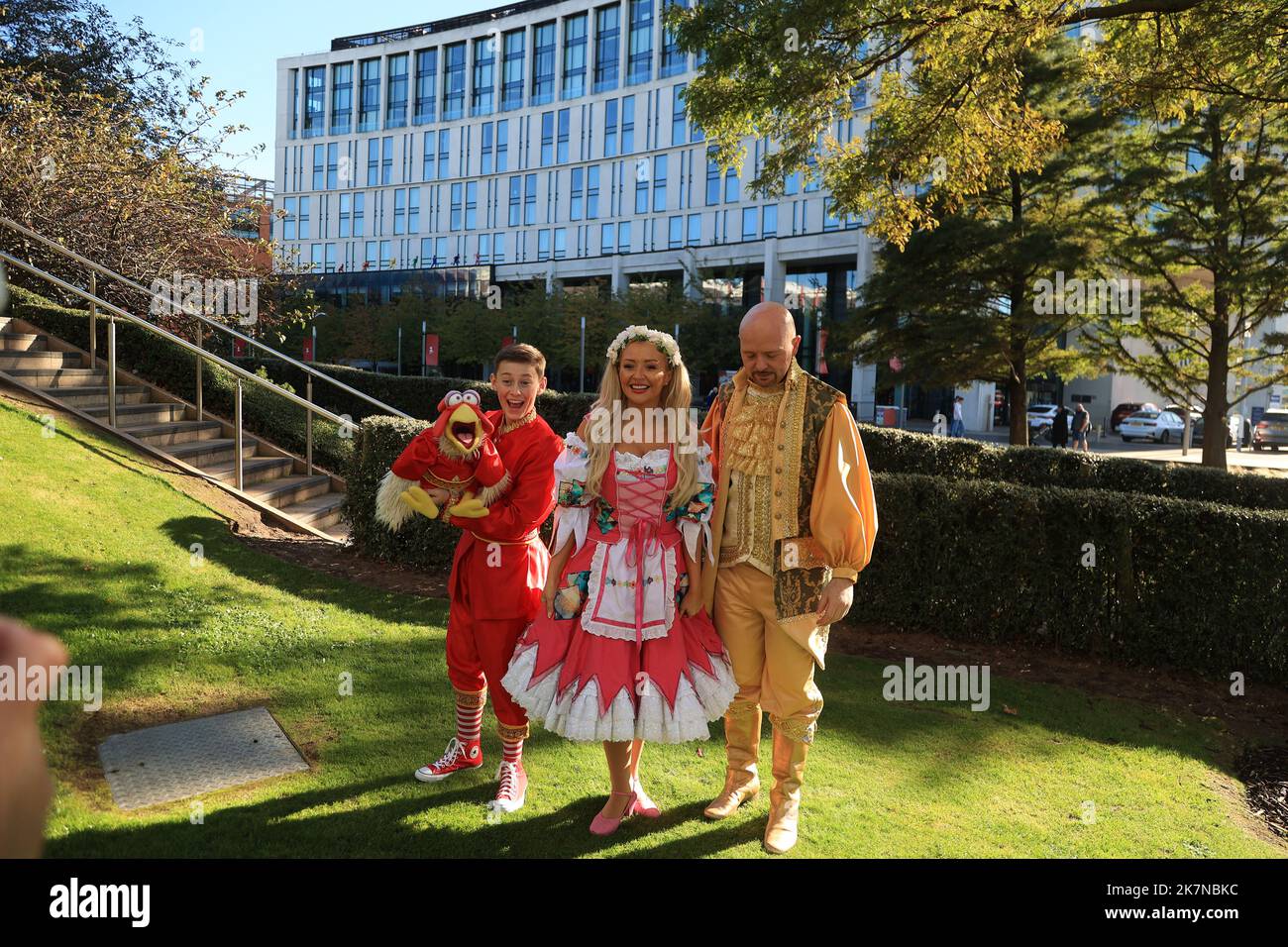 Panto photocall Stock Photo