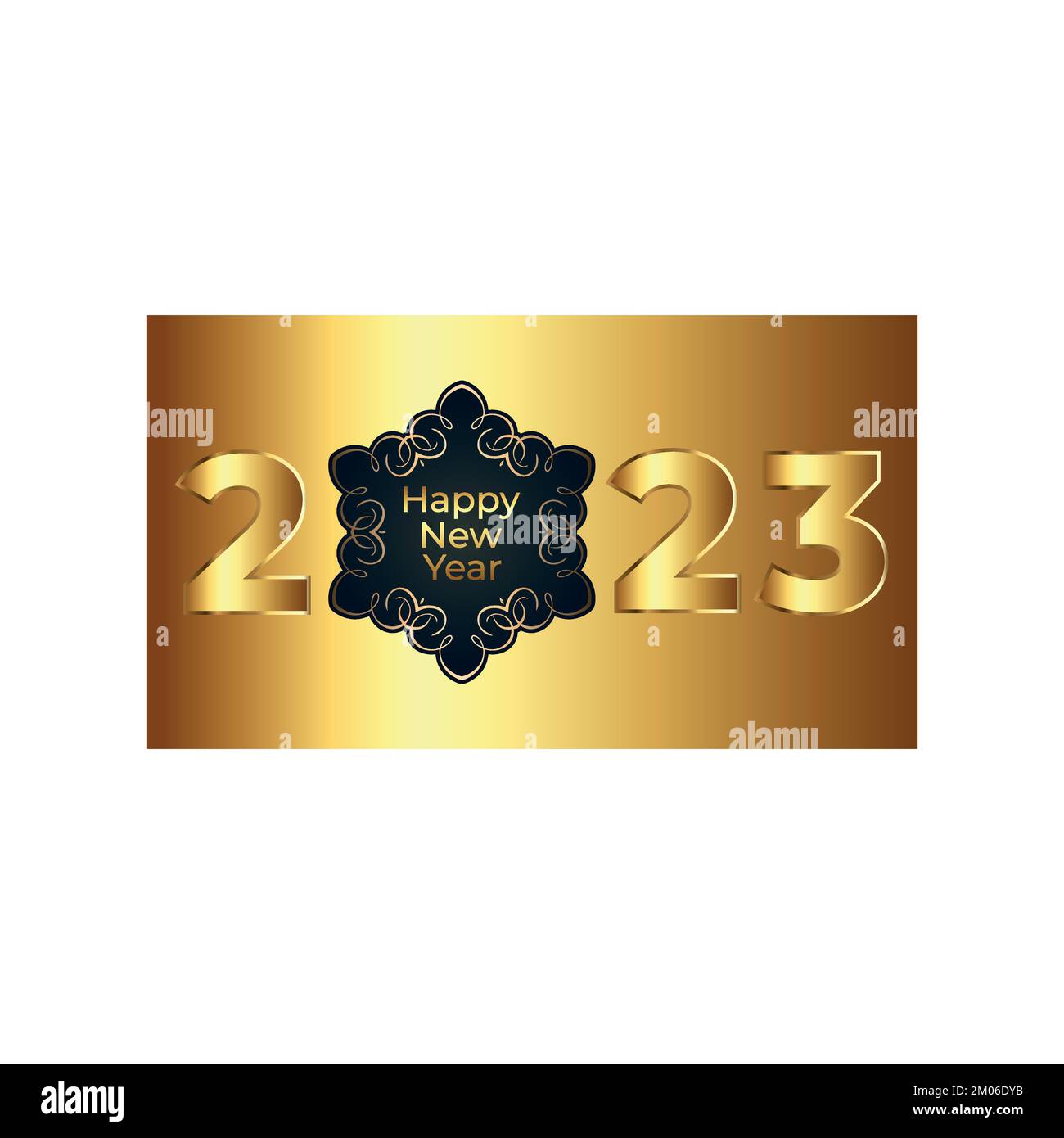 Calendar design for 2023 with two color, CMYK print ready and fully editable and fully customizable. Stock Vector