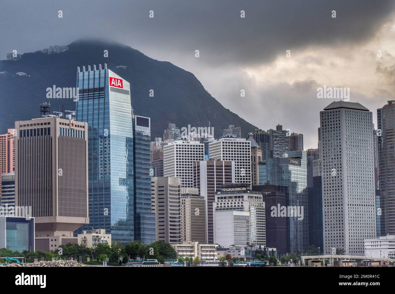 Hong Kong cityscape Stock Photo