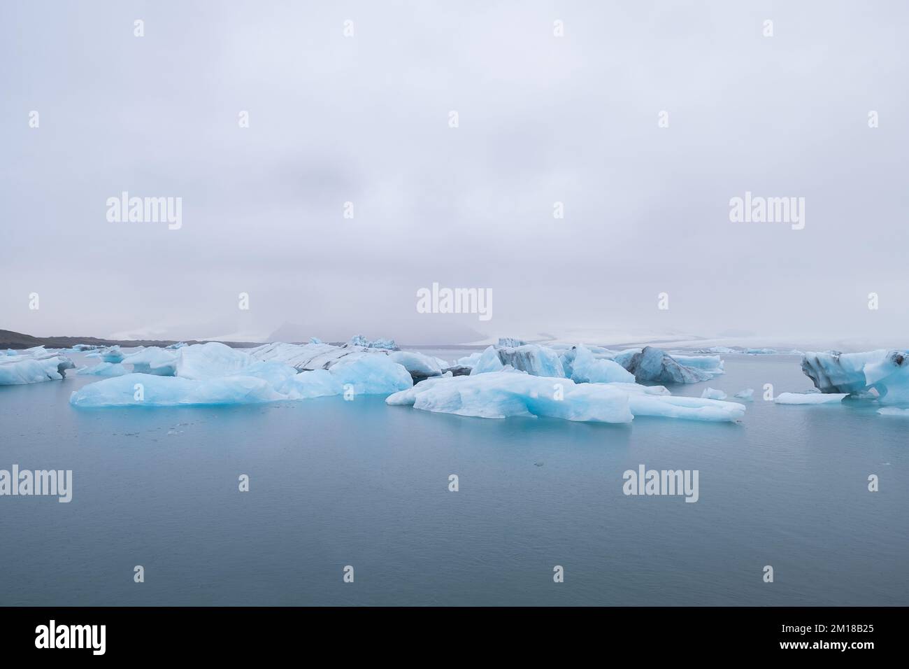 Jökulsárlón Glacier Lagoon, Iceland Stock Photo