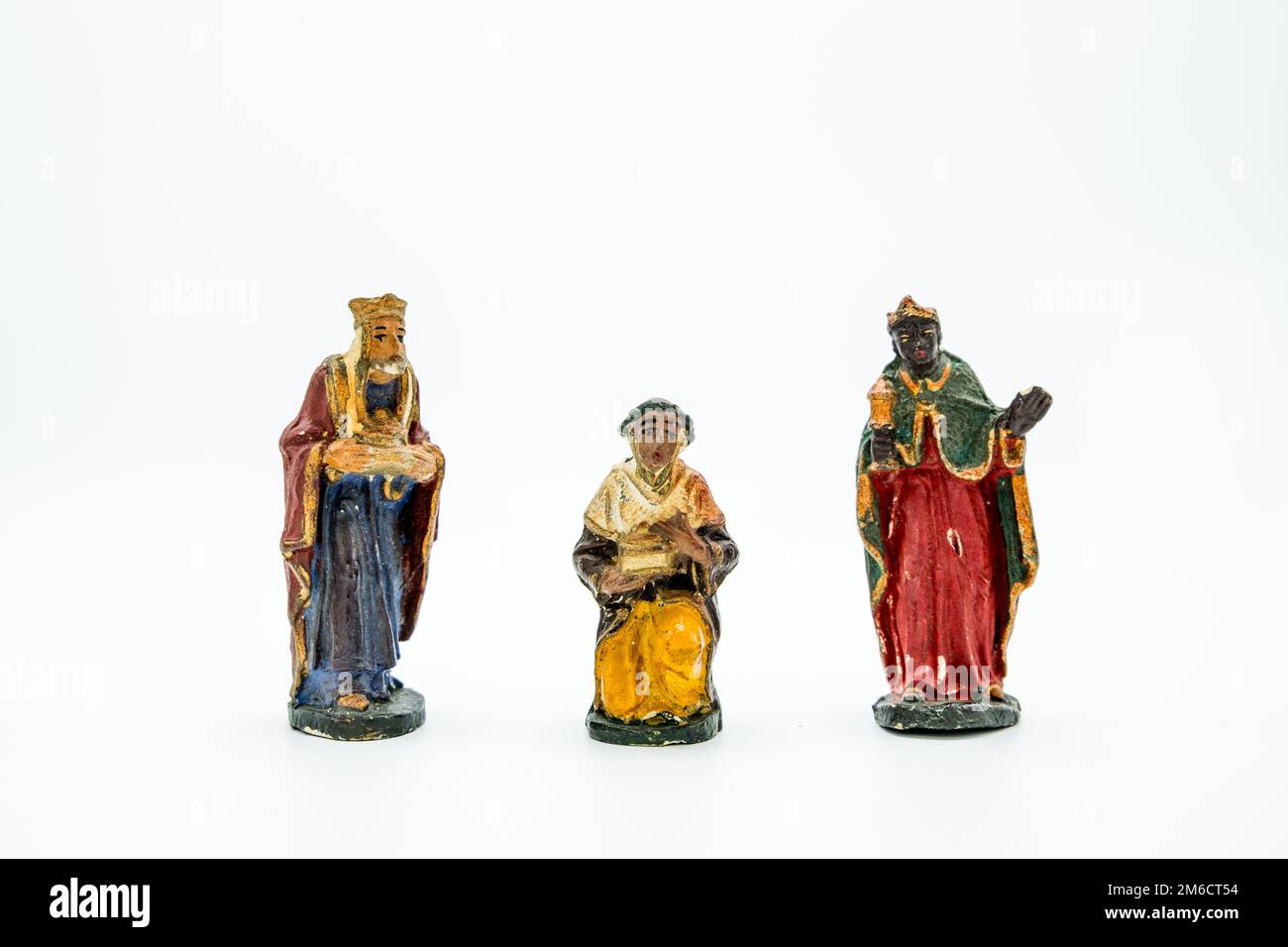 The three biblical magi kings. Stock Photo