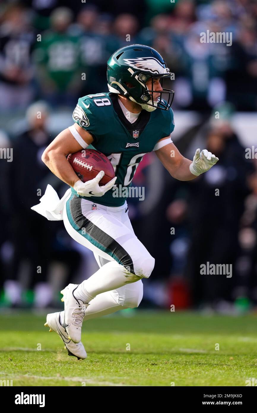 Philadelphia Eagles wide receiver Britain Covey in action during an NFL ...