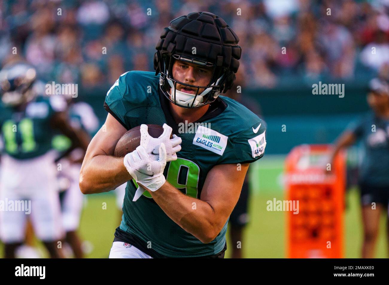 Philadelphia Eagles' Jack Stoll in action during practice at NFL ...