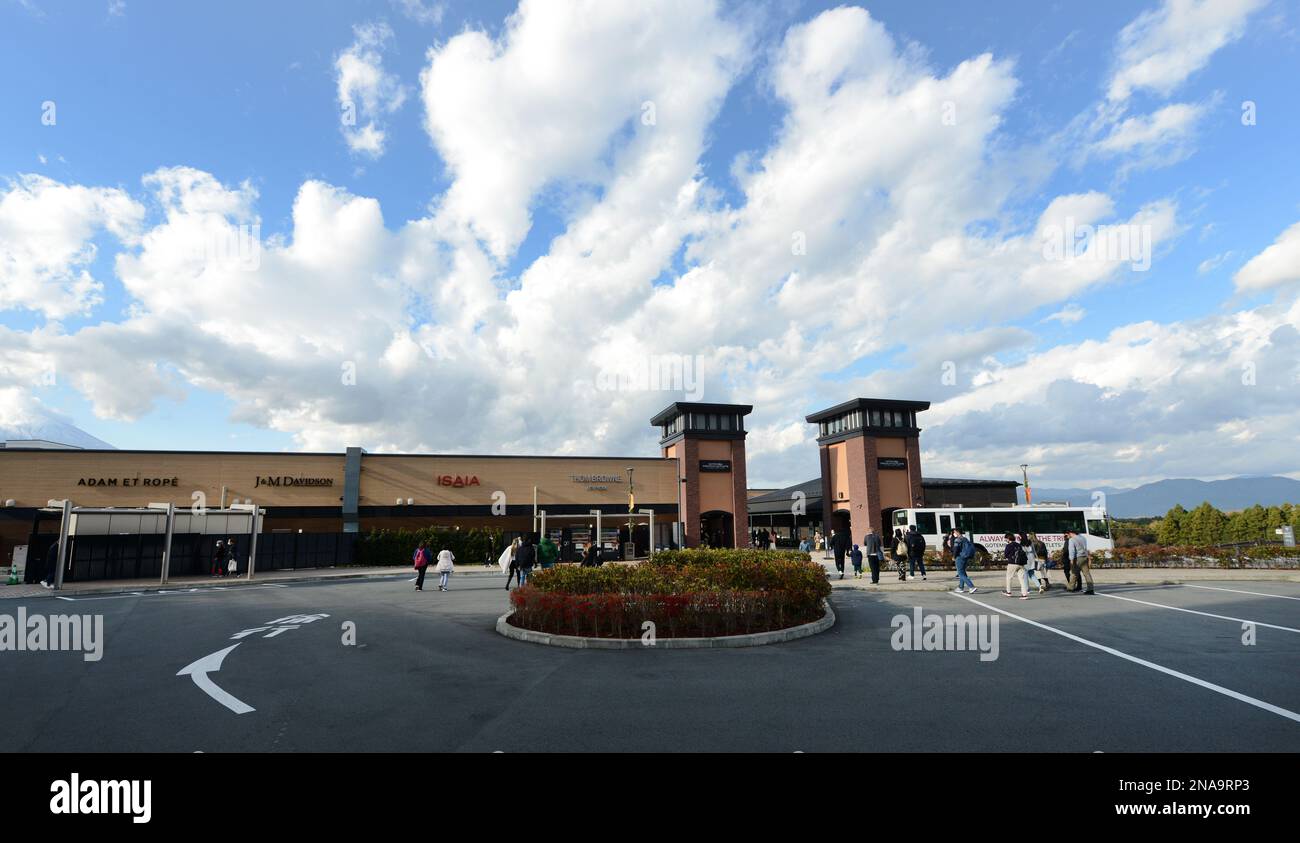 Gotemba Premium Outlets in Shizuoka, Japan. Stock Photo