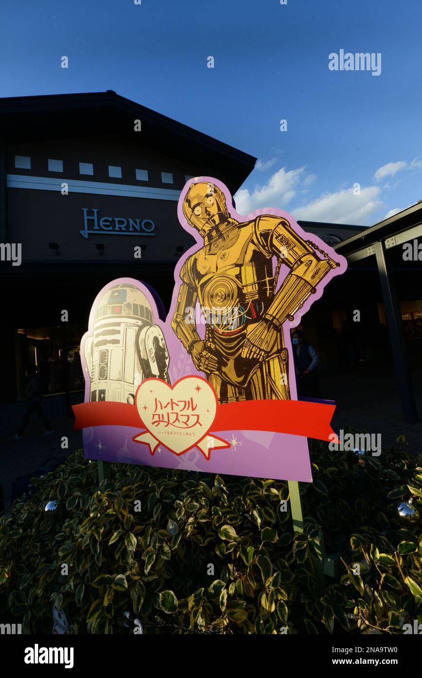 Gotemba Premium Outlets in Shizuoka, Japan. Stock Photo