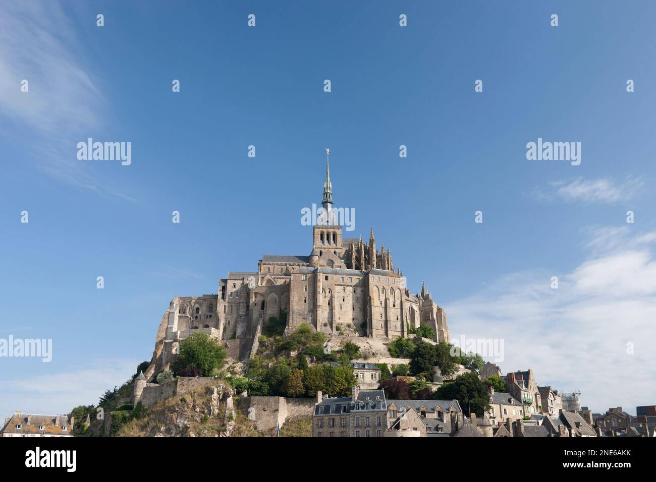 Mont St Michel, Normandy, France. Stock Photo