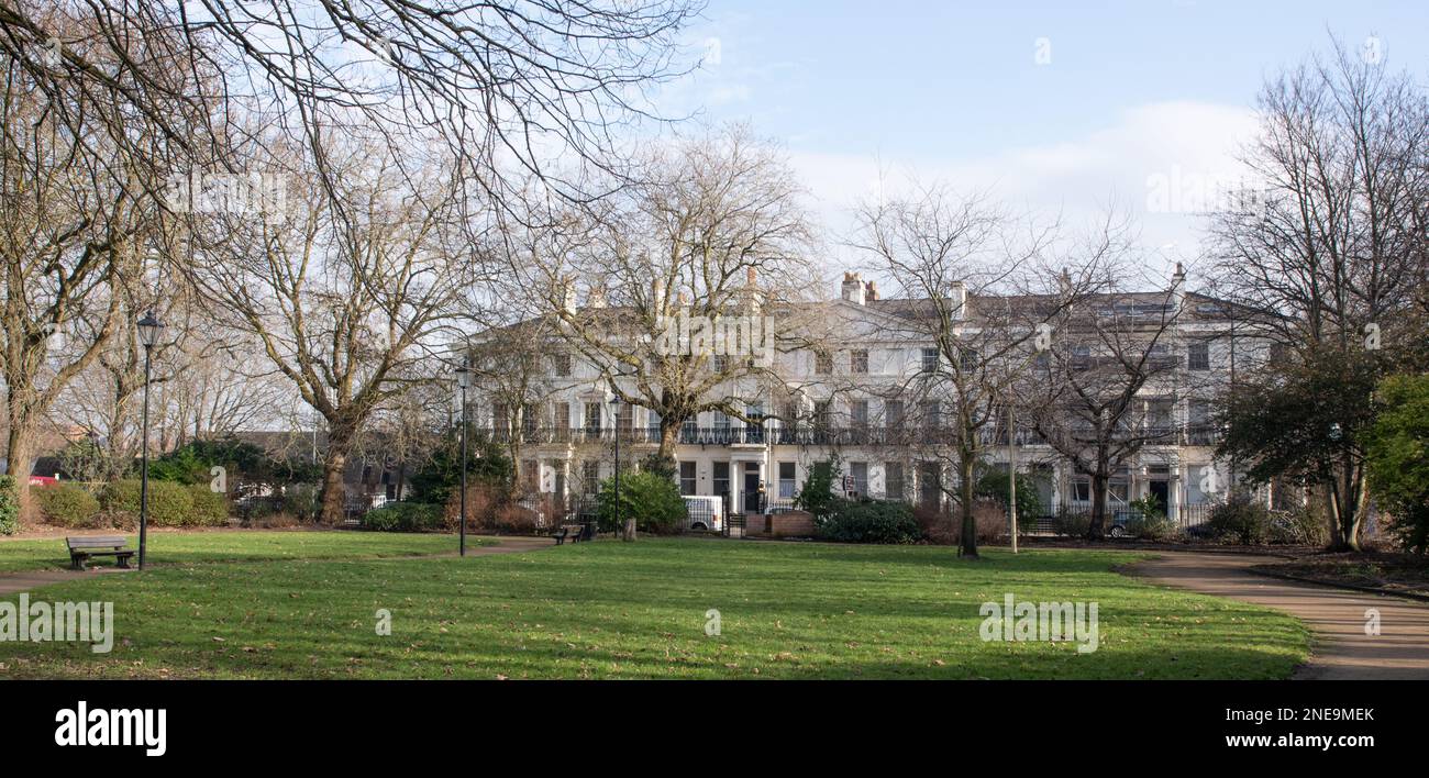 Falkner Square Liverpool, Georgian Quarter Stock Photo