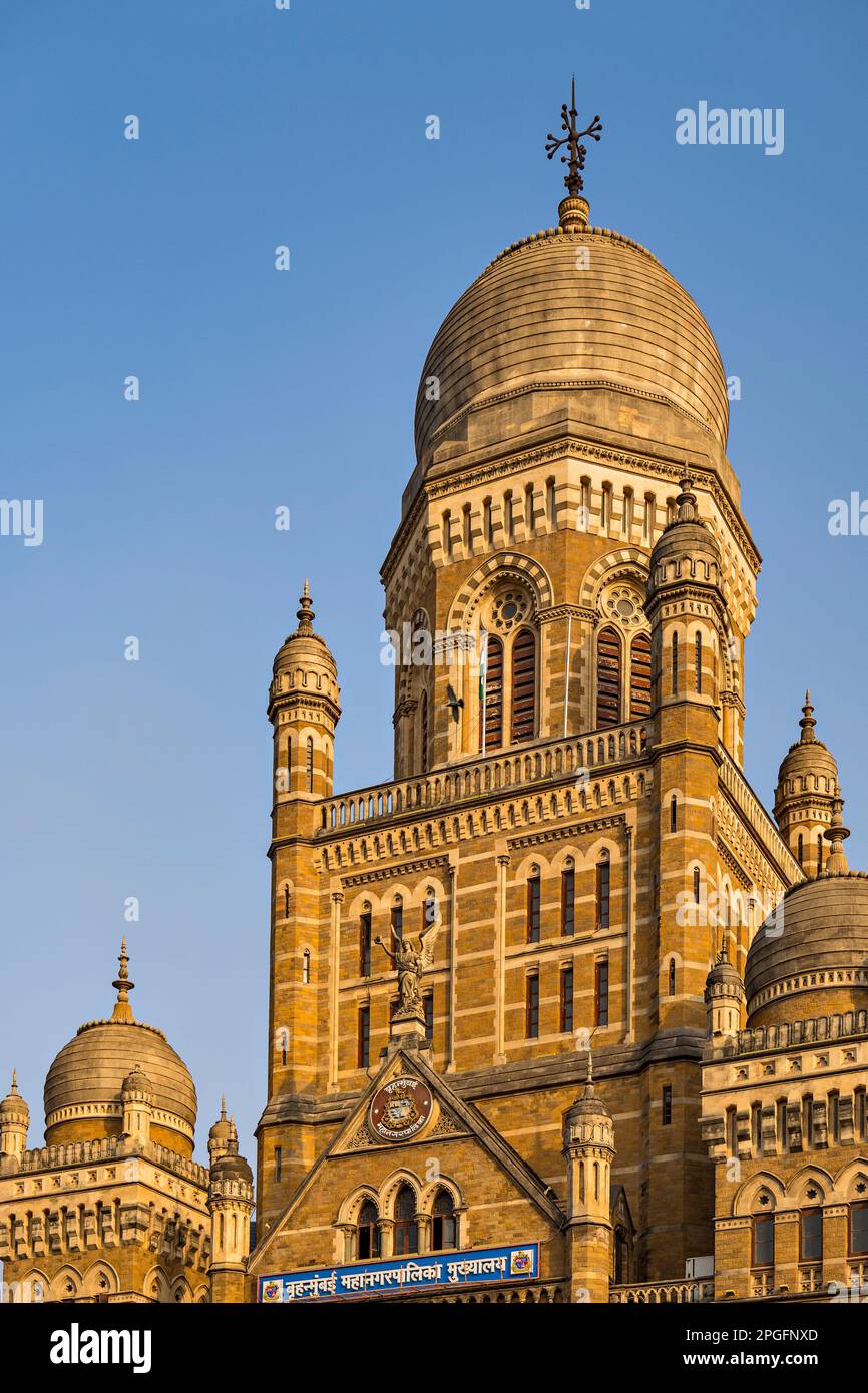 The Municipal Corporation Building, Mumbai, India Stock Photo