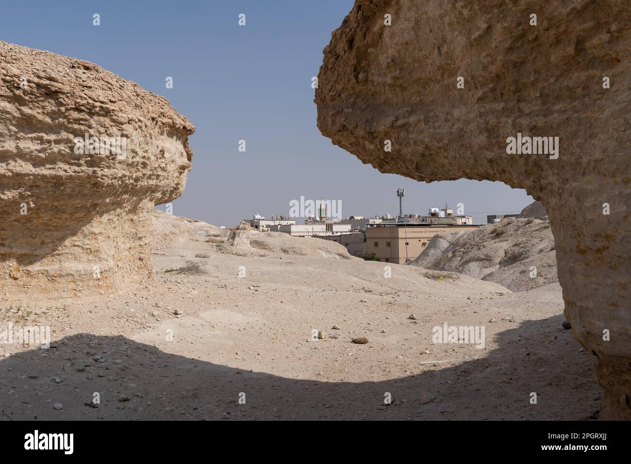 Mount Abu Hsas Altoithir, Al Hofuf Saudi Arabia Stock Photo