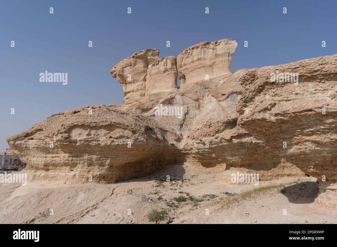 Mount Abu Hsas Altoithir, Al Hofuf Saudi Arabia Stock Photo