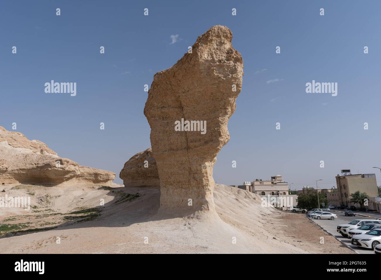 Mount Abu Hsas Altoithir, Al Hofuf Saudi Arabia Stock Photo