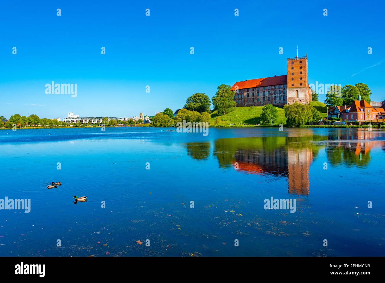 Koldinghus castle in Danish town Kolding. Stock Photo