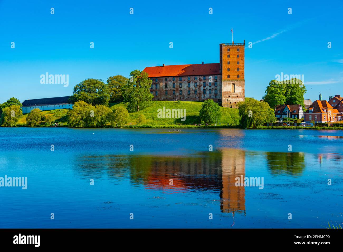 Koldinghus castle in Danish town Kolding. Stock Photo