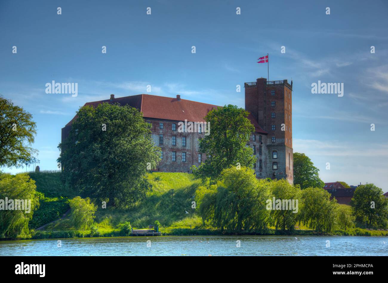 Koldinghus castle in Danish town Kolding. Stock Photo