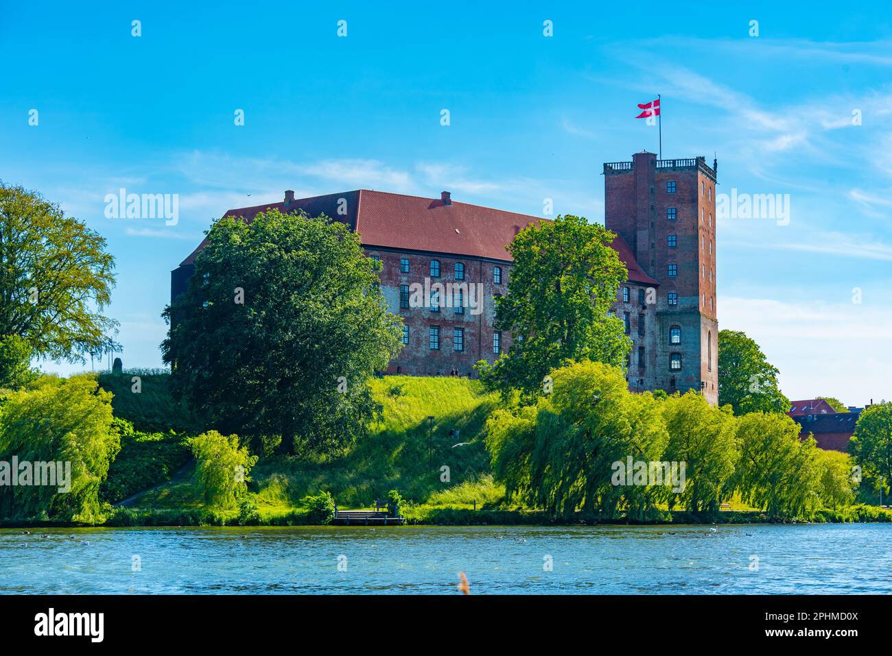 Koldinghus castle in Danish town Kolding. Stock Photo