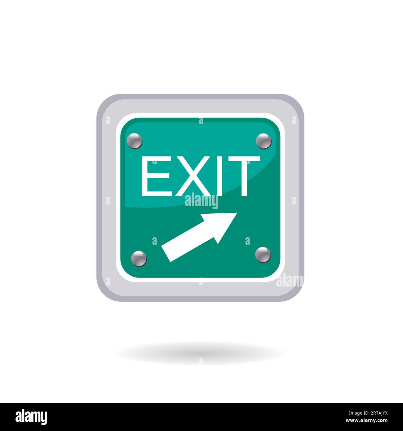 exit icon Stock Vector