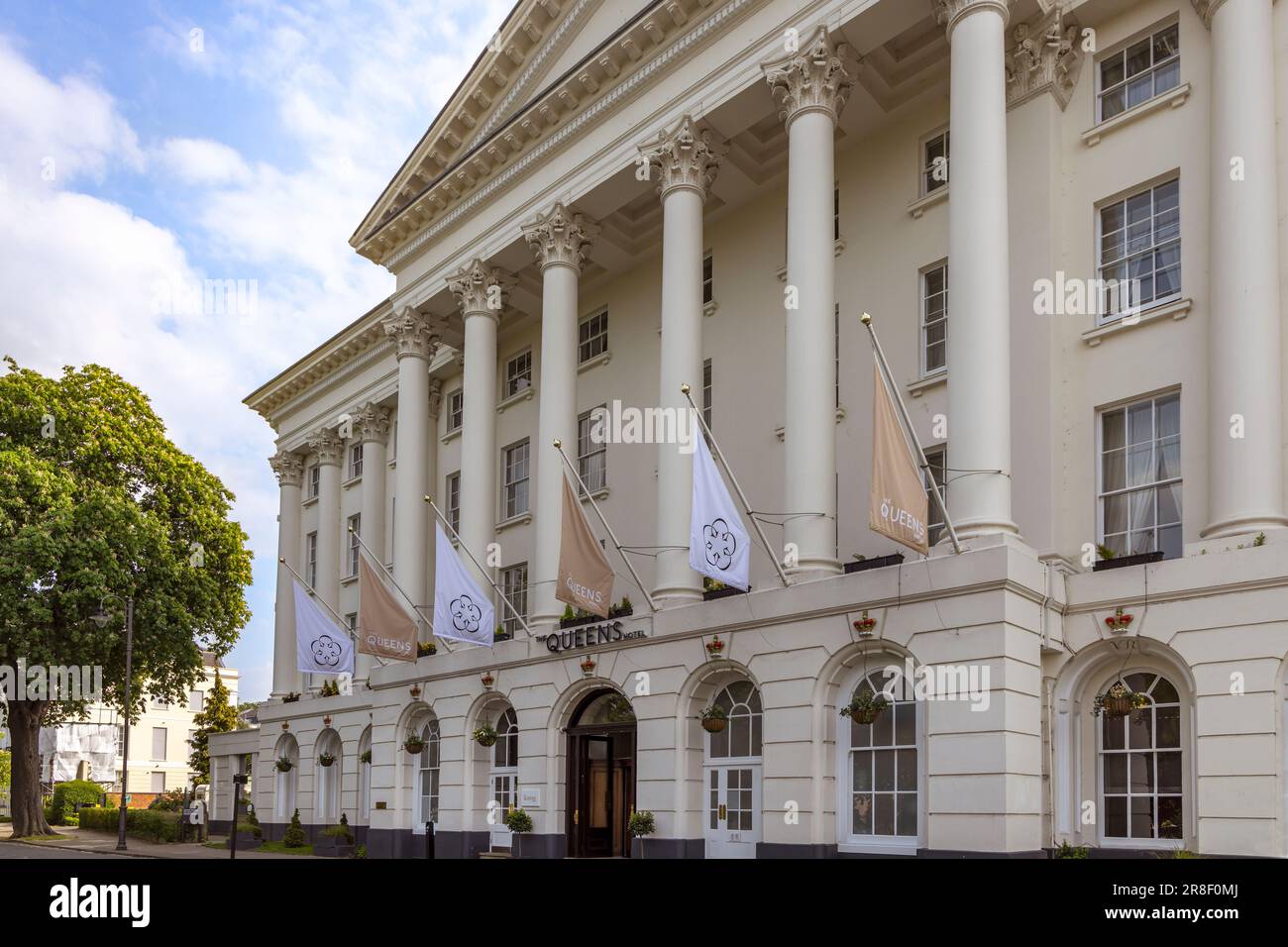 The Queens Hotel, Cheltenham, Gloucestershire Stock Photo