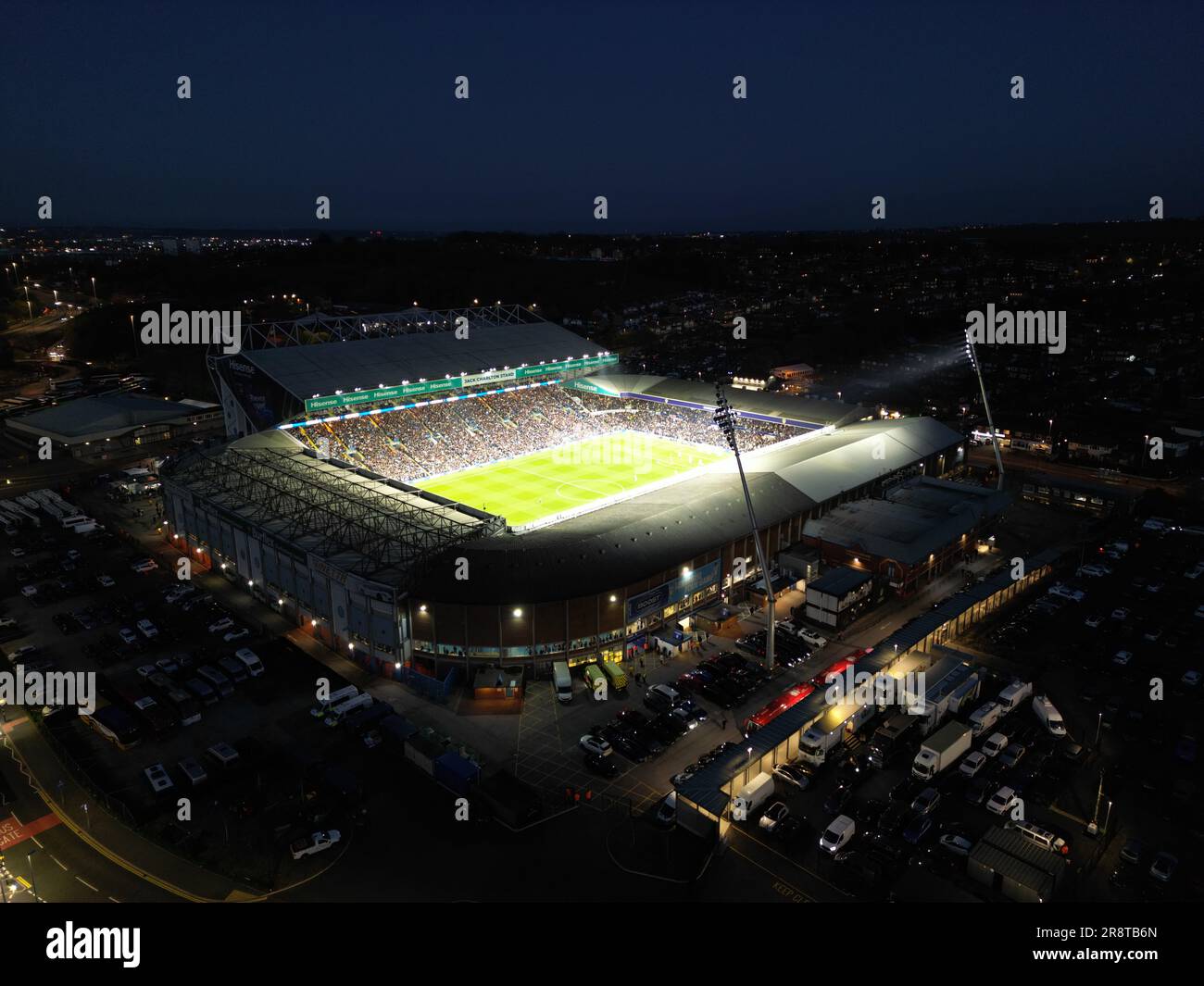 Elland Road Stadium Stock Photo