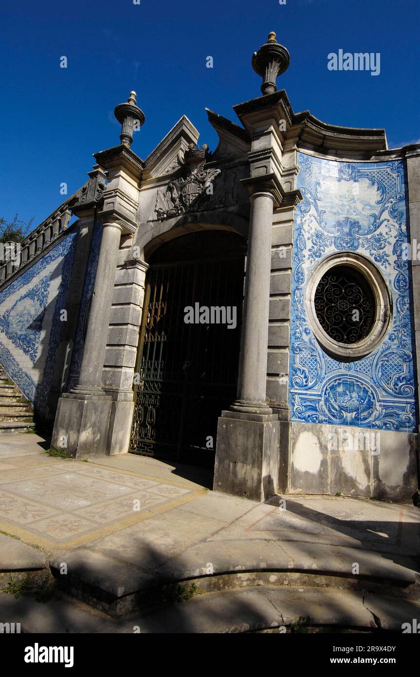 Palacio de Estoi, 19th century, Estoi, Faro, Algarve, Portugal Stock Photo