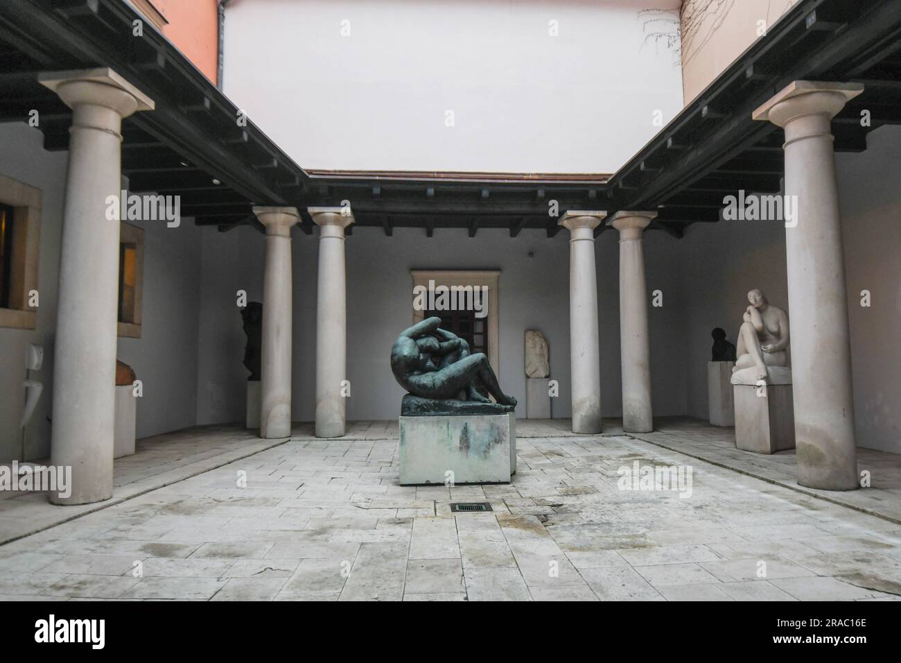 Zagreb: Atelier Mestrovic. Croatia Stock Photo