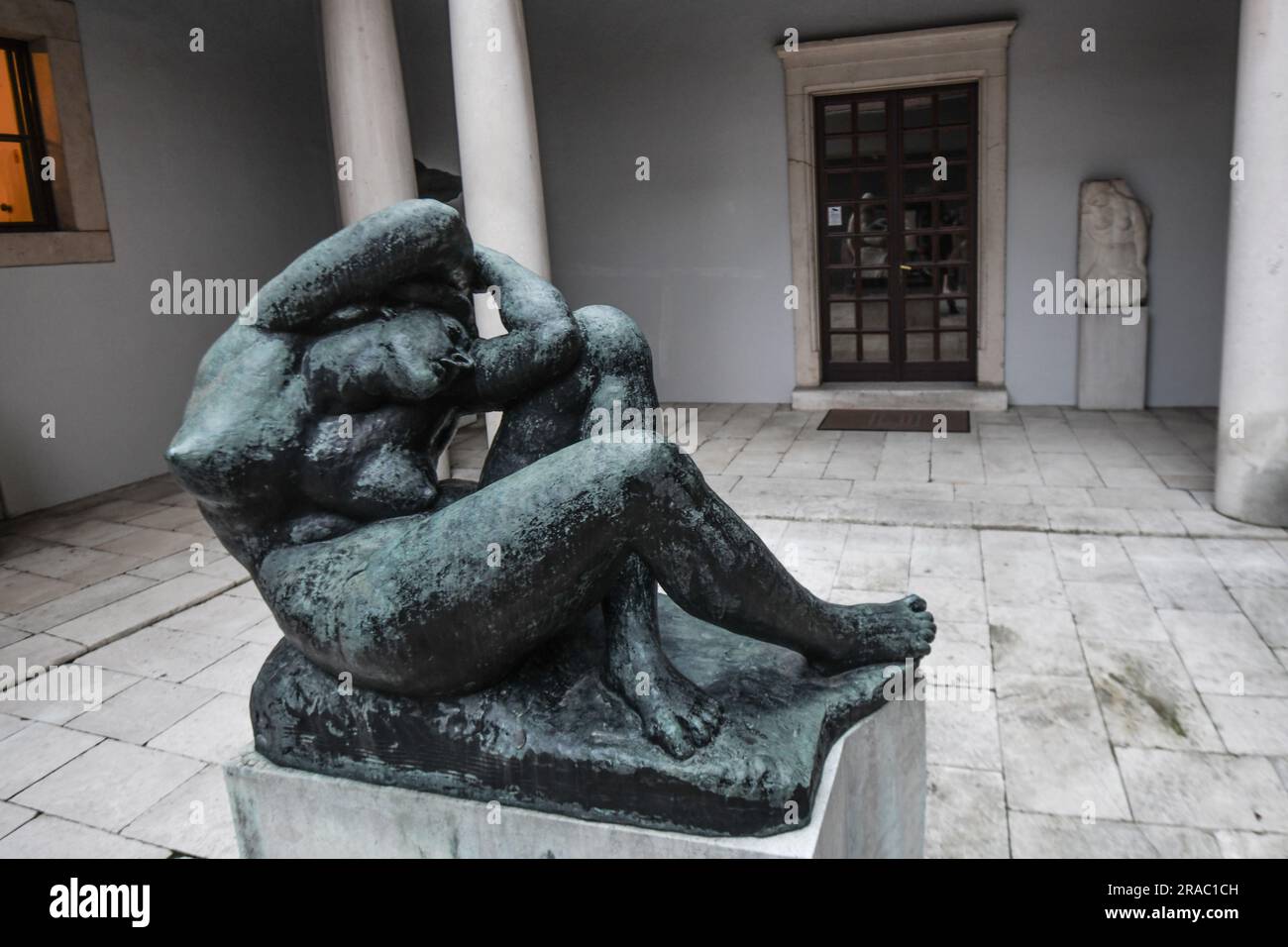 Zagreb: Atelier Mestrovic. Croatia Stock Photo