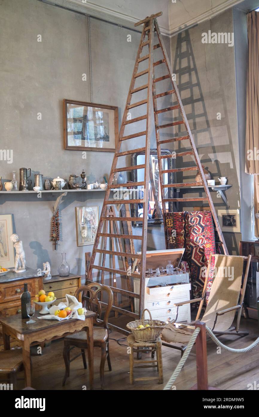 Paul Cezannes Atelier Studio in Aix en Provence France Stock Photo