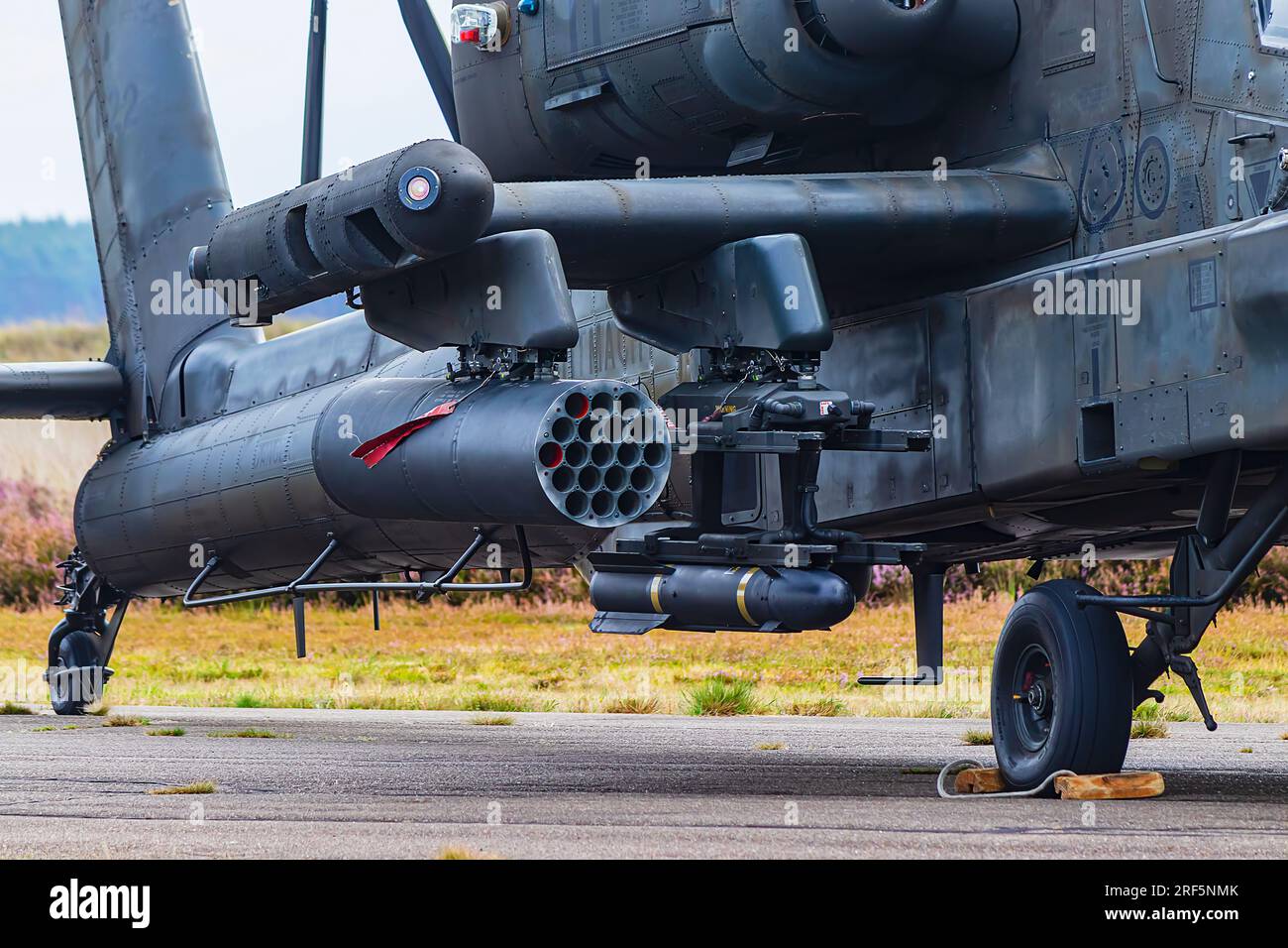 AH 64 Apache Stock Photo