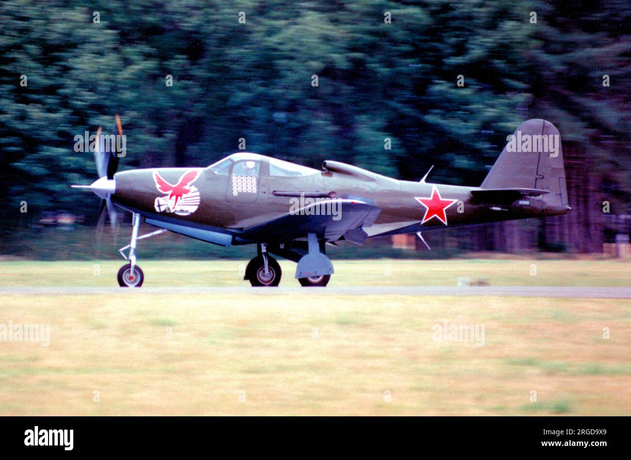 Bell RP-63C Kingcobra N62822 (msn 33-978), of The Fighter Collection. Stock Photo