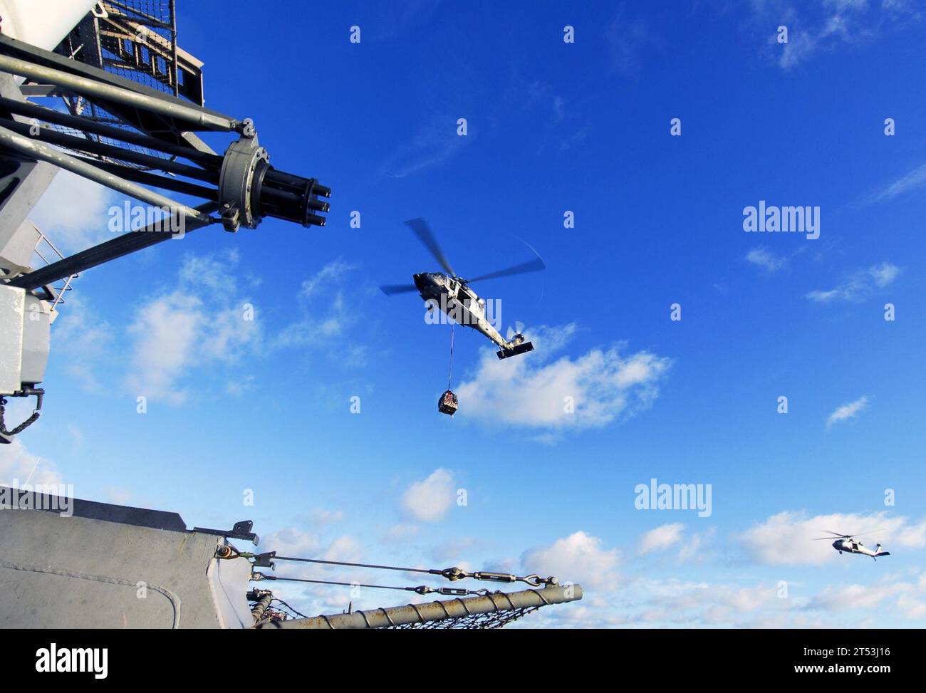 cargo, Helicopter Sea Combat Squadron (HSC) 8, MH-60S Sea Hawk ...