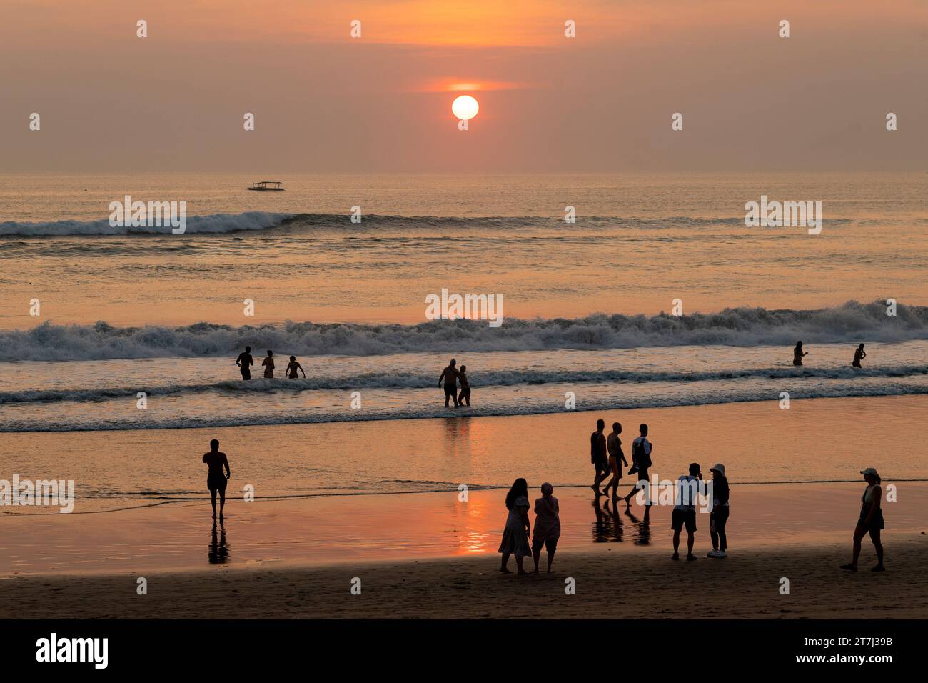 Seside in Bali, beach of Potato head Stock Photo