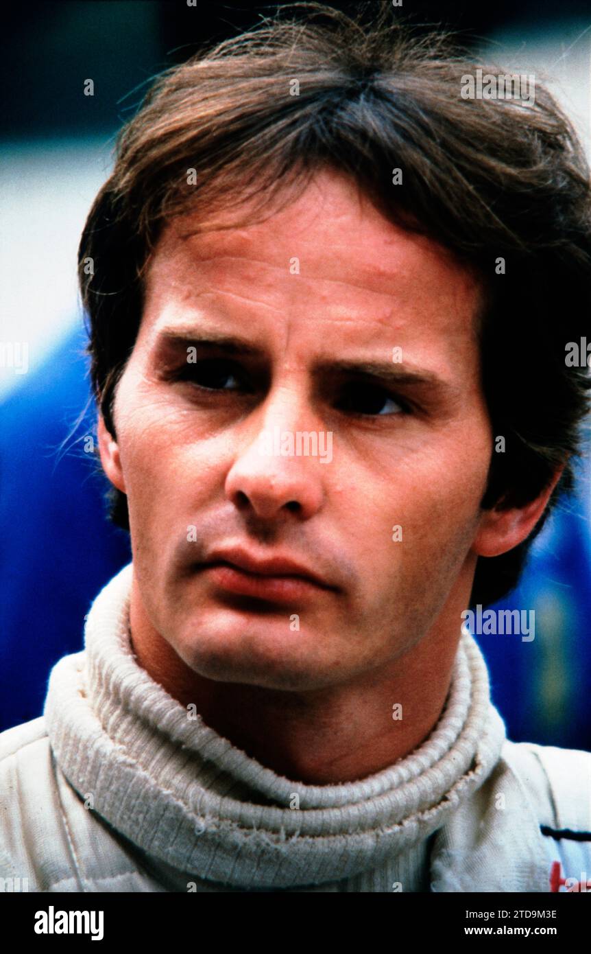 Gilles Villeneuve Stock Photo