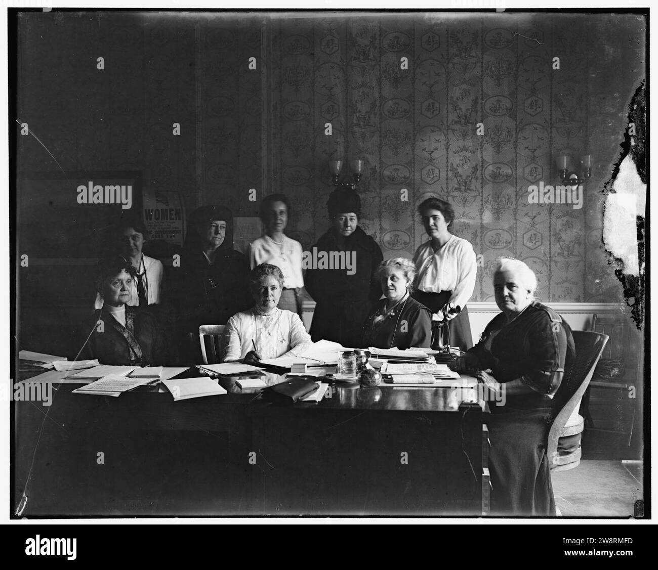 Woman's Committee Council of National Defense Stock Photo - Alamy