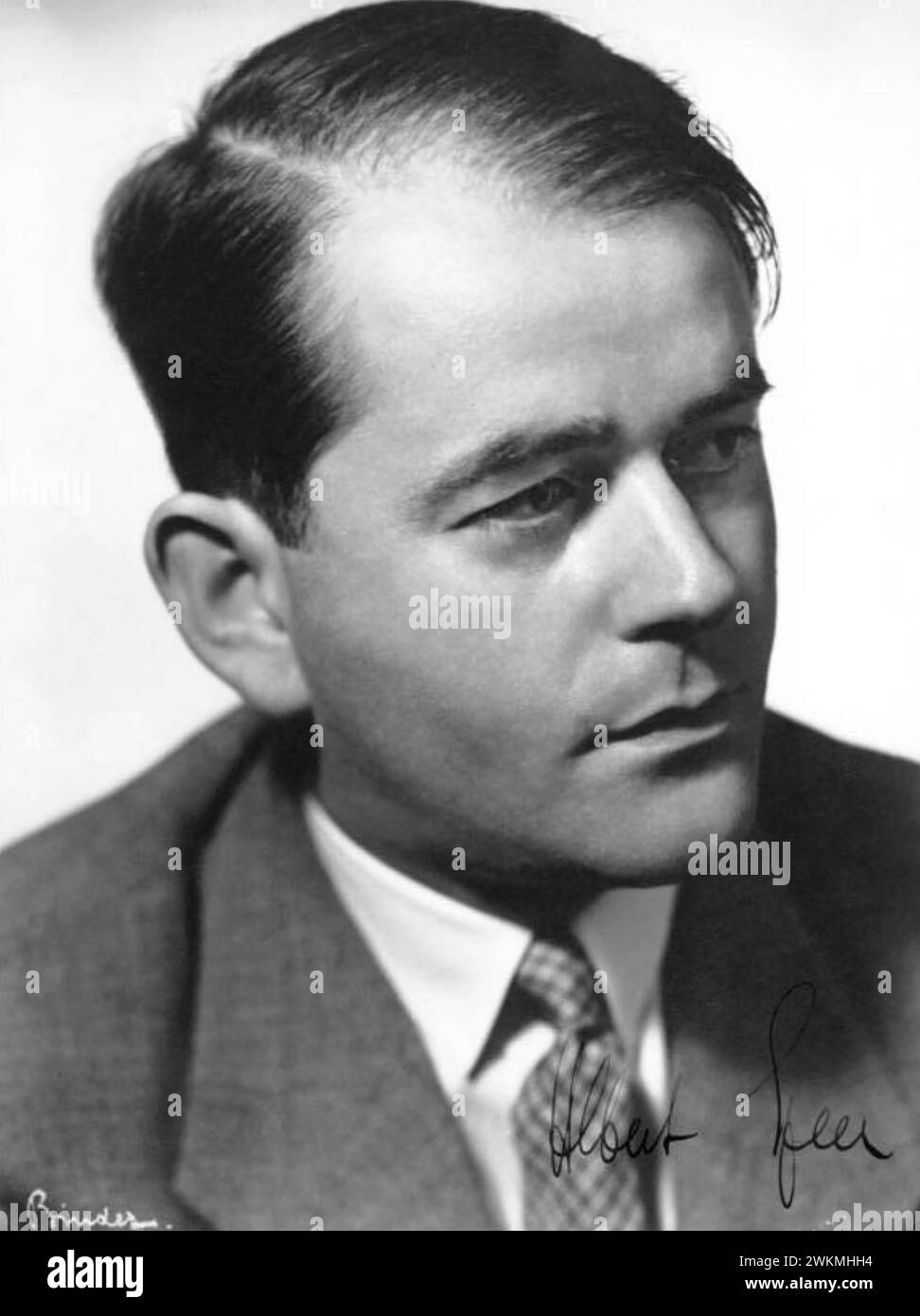 ALBERT SPEER (1905-1981) German architect in 1933 Stock Photo - Alamy