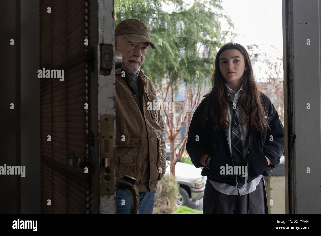 Little Wing  Brooklynn Prince & Brian Cox Stock Photo